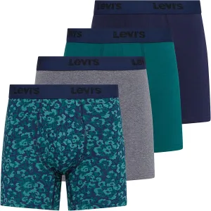 Levi's Mens Boxer Briefs Breathable Stretch Underwear 4 Pack