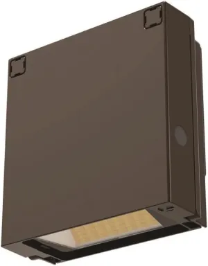 Lithonia Lighting WPX0 LED ALO SWW2 MVOLT PE DDBXD M2 Switchable Outdoor MVOLT Photocell Wallpack, Dark Bronze