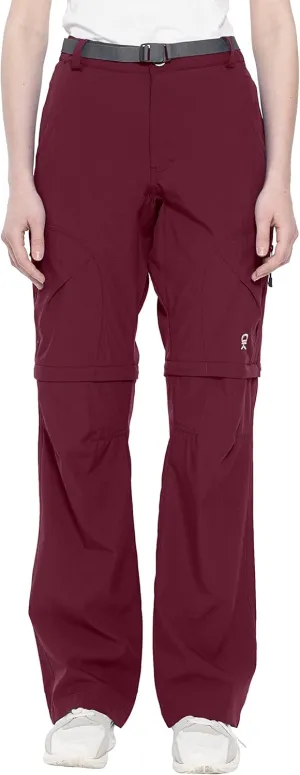 Little Donkey Andy Women's Convertible Hiking Pants Quick Dry Zip Off Shorts Lightweight Fishing Travel Trousers
