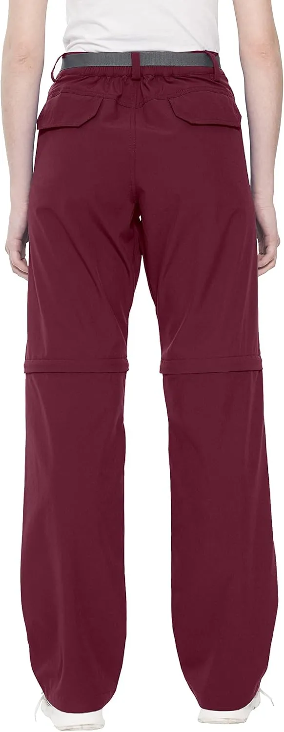 Little Donkey Andy Women's Convertible Hiking Pants Quick Dry Zip Off Shorts Lightweight Fishing Travel Trousers