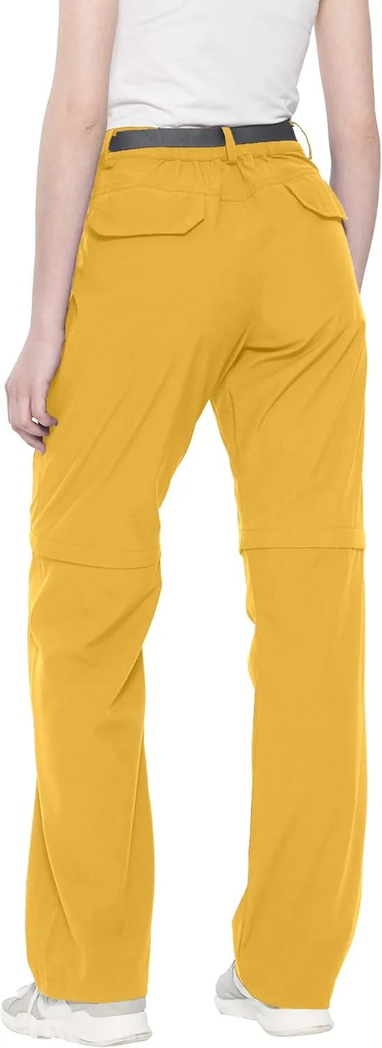 Little Donkey Andy Women's Convertible Hiking Pants Quick Dry Zip Off Shorts Lightweight Fishing Travel Trousers