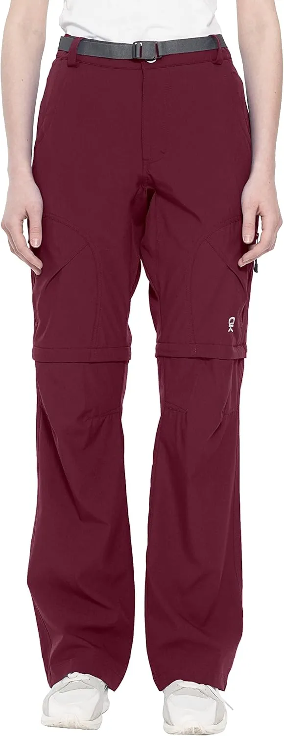 Little Donkey Andy Women's Convertible Hiking Pants Quick Dry Zip Off Shorts Lightweight Fishing Travel Trousers