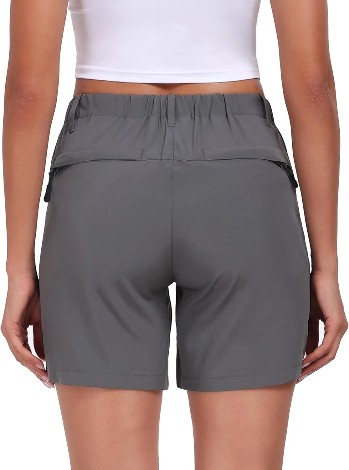 Little Donkey Andy Women's Quick Dry Lightweight Stretch Shorts Outdoor Short Active Hiking Golf