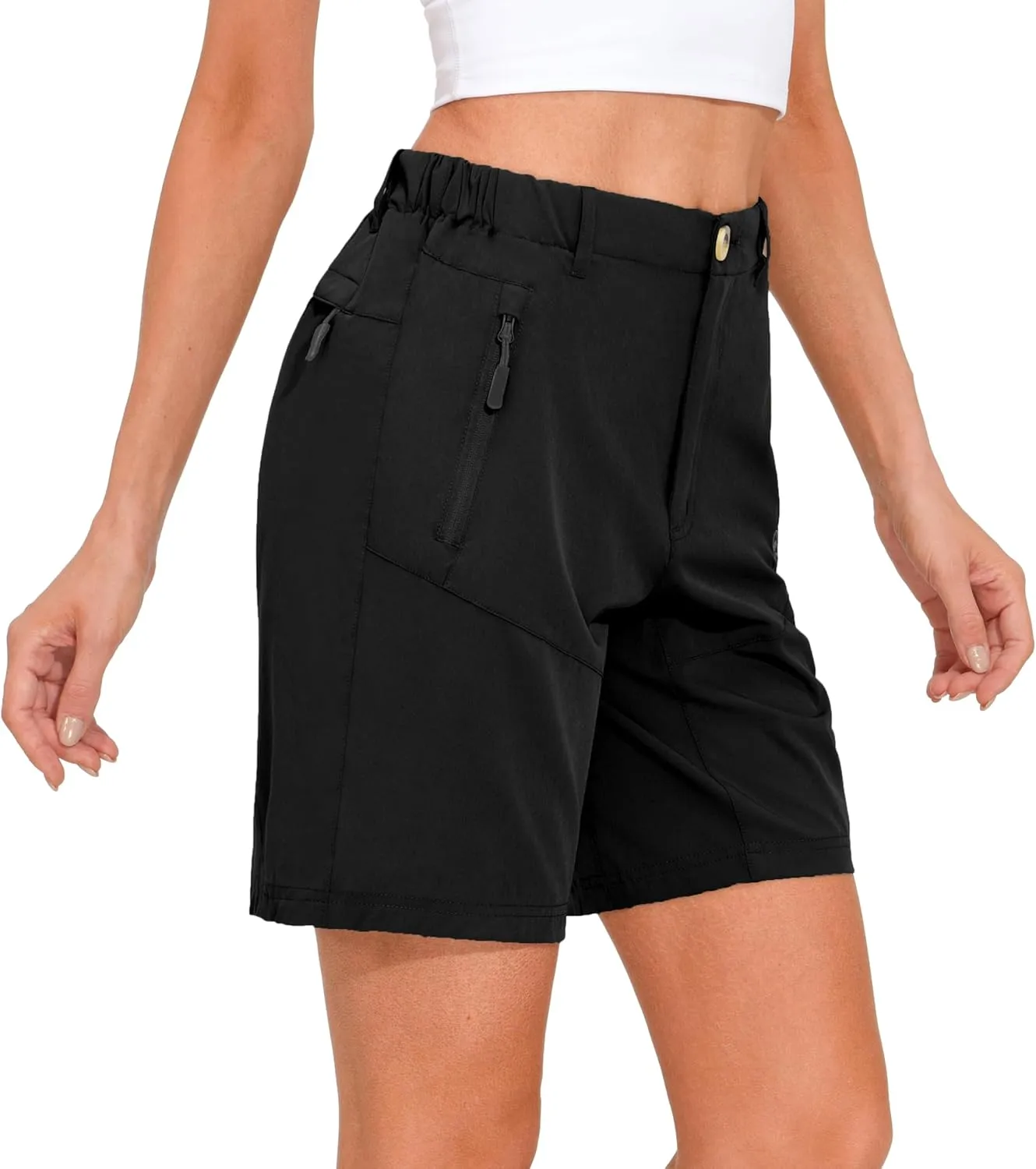 Little Donkey Andy Women's Stretch Quick Dry Shorts for Hiking, Camping, Travel
