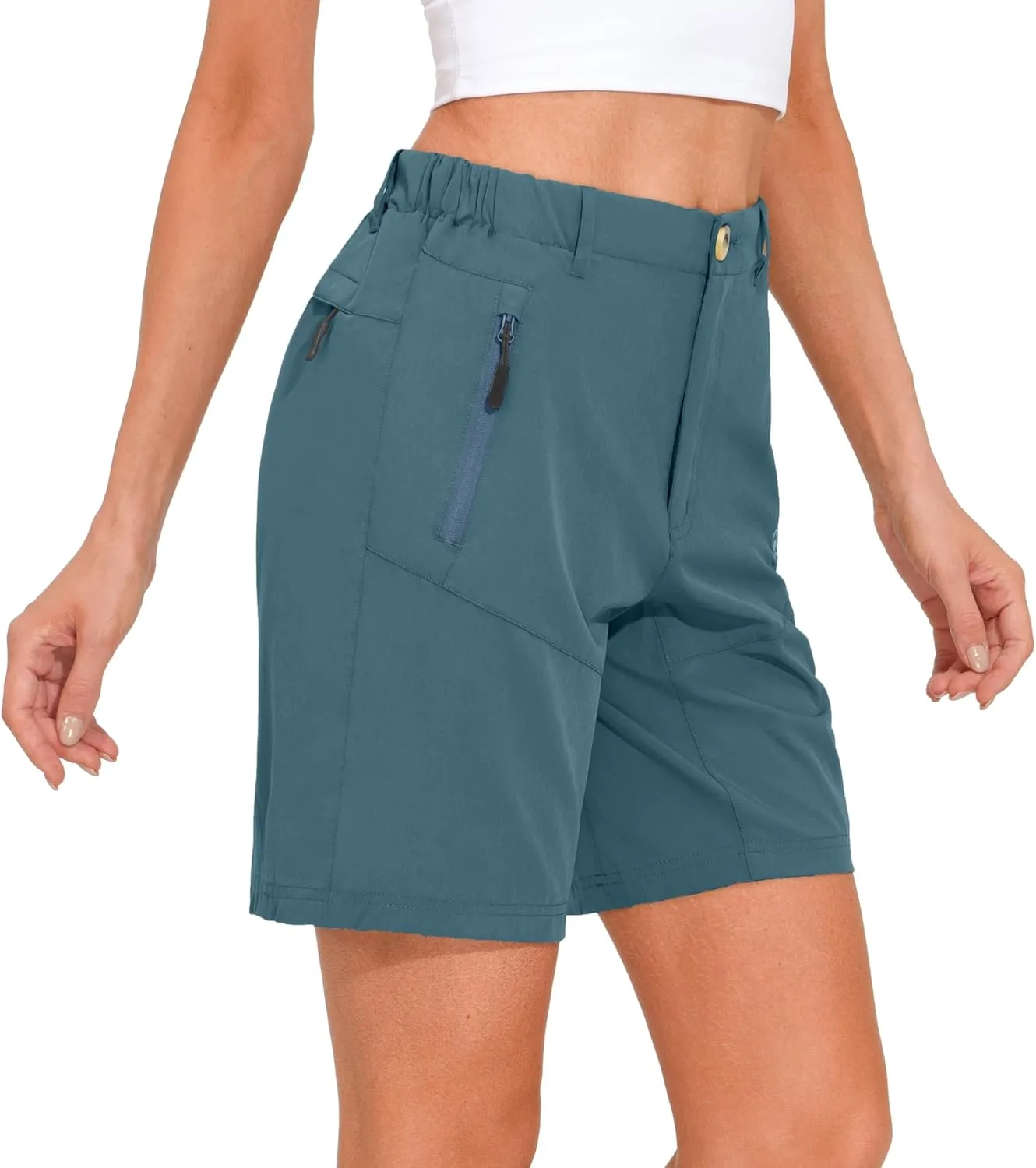 Little Donkey Andy Women's Stretch Quick Dry Shorts for Hiking, Camping, Travel