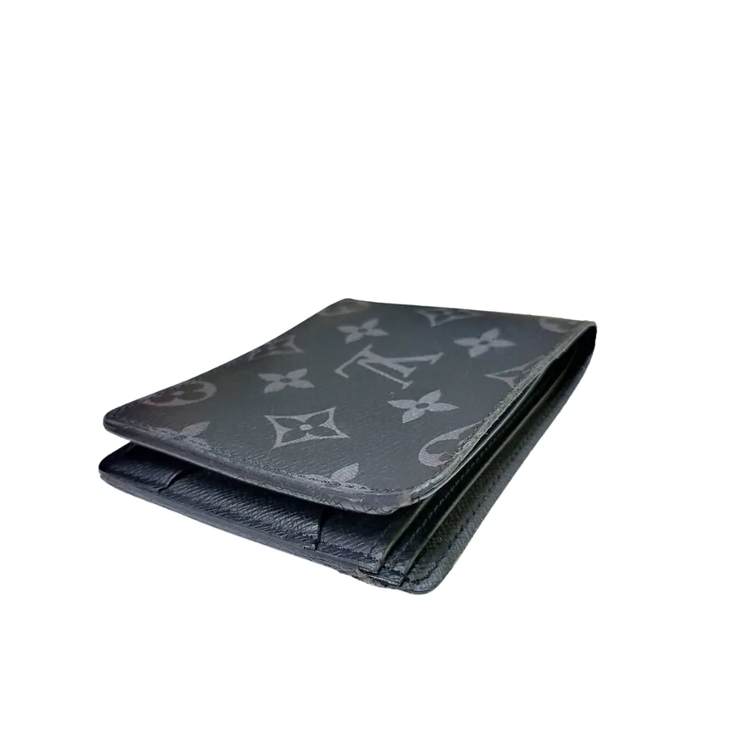 Louis Vuitton M61695 Monogram Eclipse Multiple Wallet W11.5 x H9 x D1.5cm