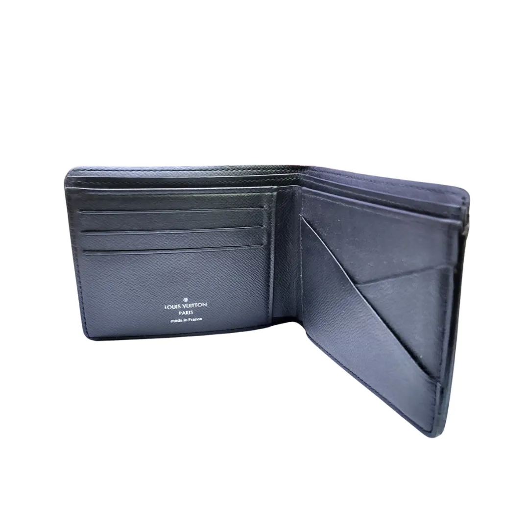 Louis Vuitton M61695 Monogram Eclipse Multiple Wallet W11.5 x H9 x D1.5cm