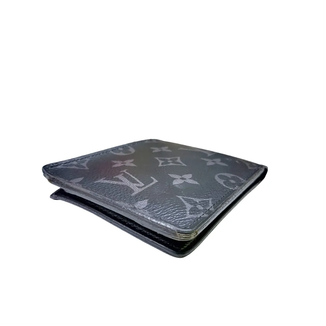 Louis Vuitton M61695 Monogram Eclipse Multiple Wallet W11.5 x H9 x D1.5cm