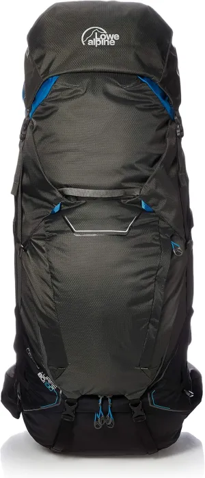 Lowe Alpine Cerro Torre Long-Distance & Remote Hiking Backpack, Black/Greyhound, NA
