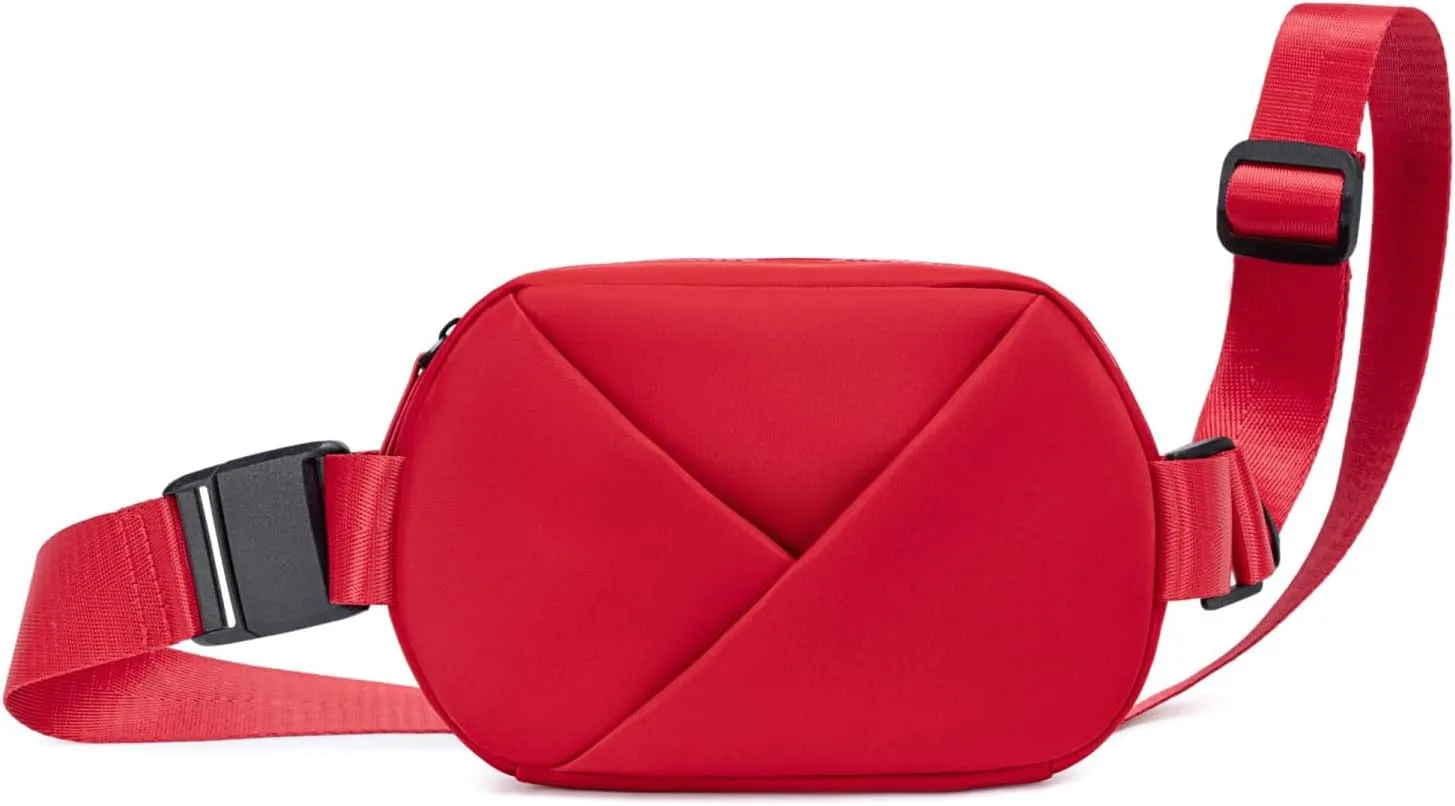 Lux & Nyx Origami Belt Bag (Cardinal Red)