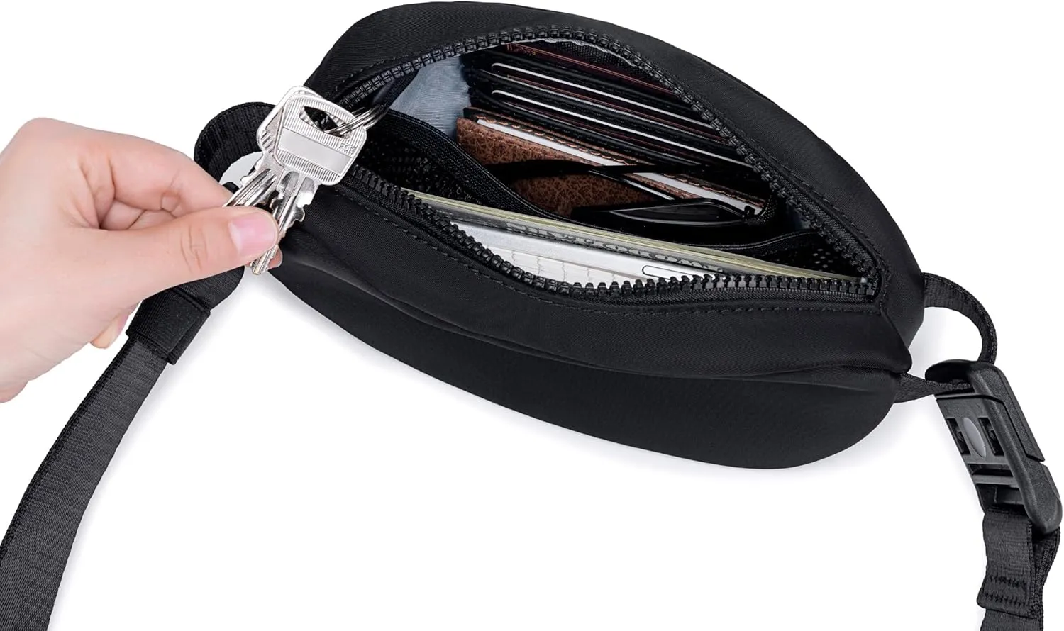 Lux & Nyx Origami Belt Bag (Crimson)