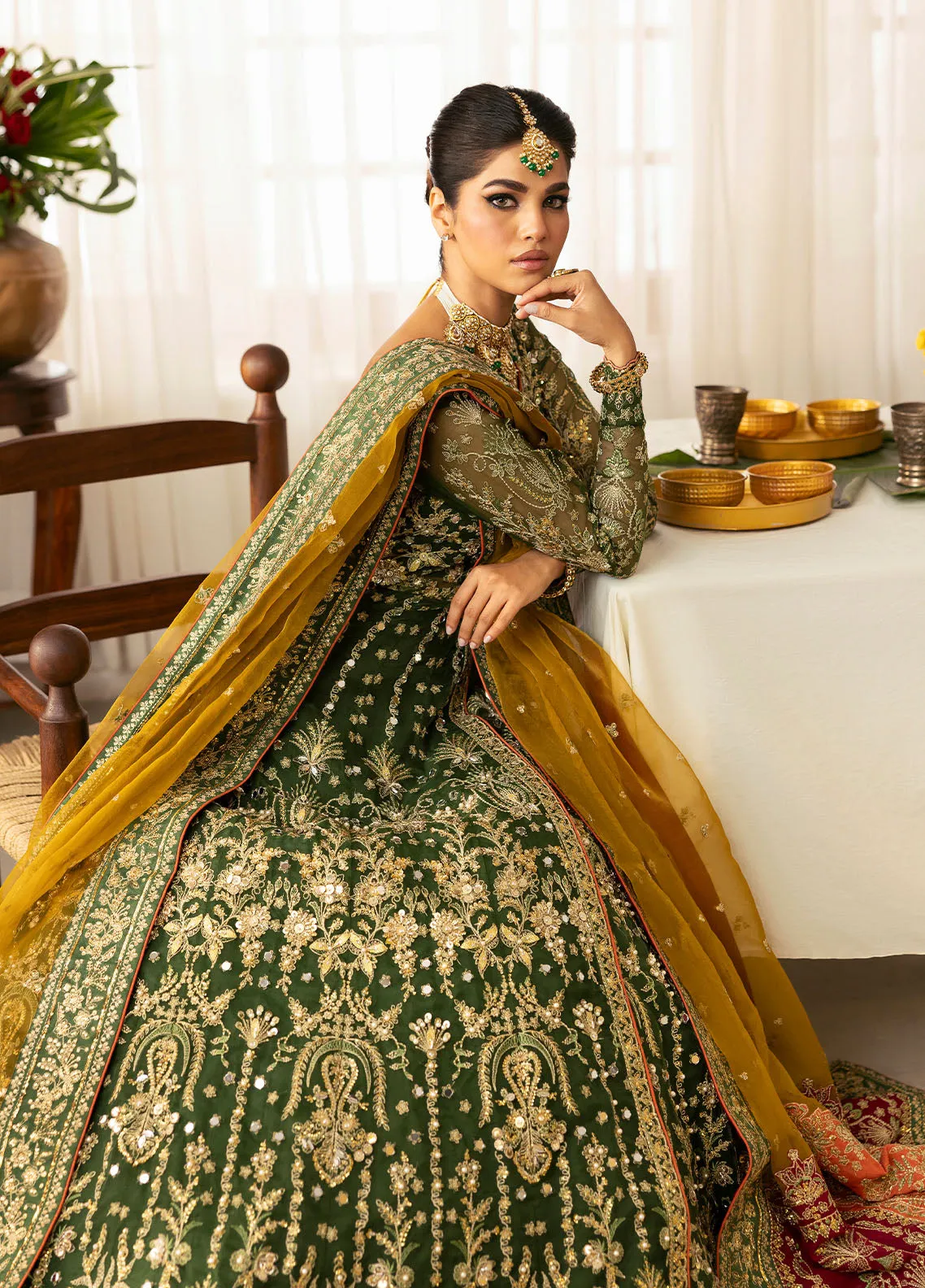 Maahru | Chaandni Unstitched Wedding Formals | Gulaal