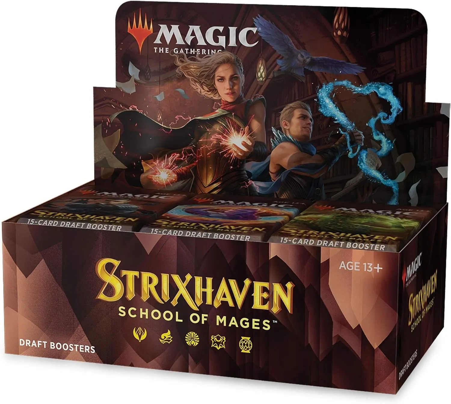 Magic: the Gathering Strixhaven Draft Booster Box (36 Packs)