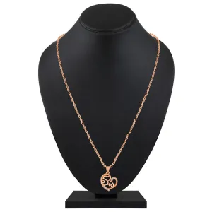 Mahi Sis Engraved in Heart Pendant Necklace with Chain for Sister (PS1101923Z)