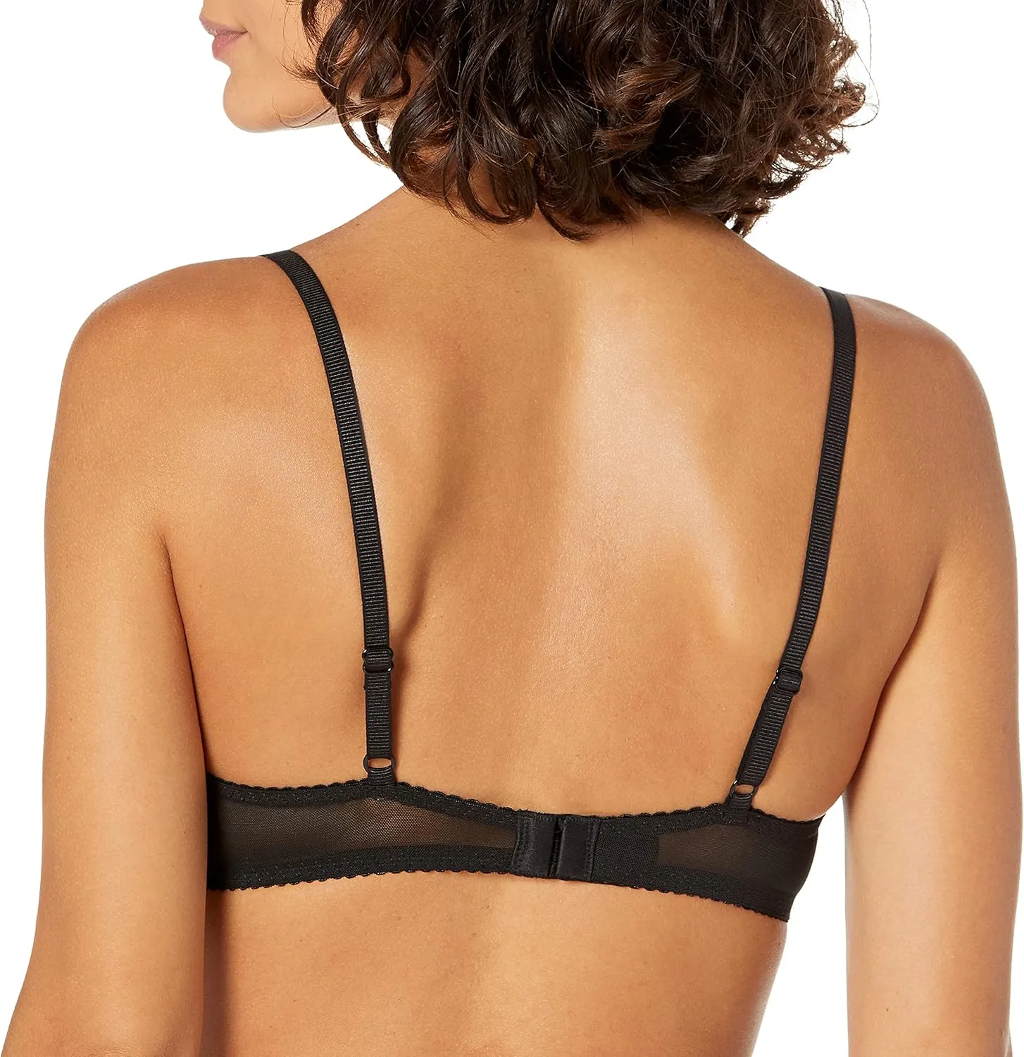 Marks & Spencer Women's Lace Trim Under Wired Padded Plunge Bra