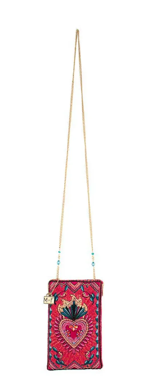 Mary Frances Pure Passion Crossbody Phone Bag
