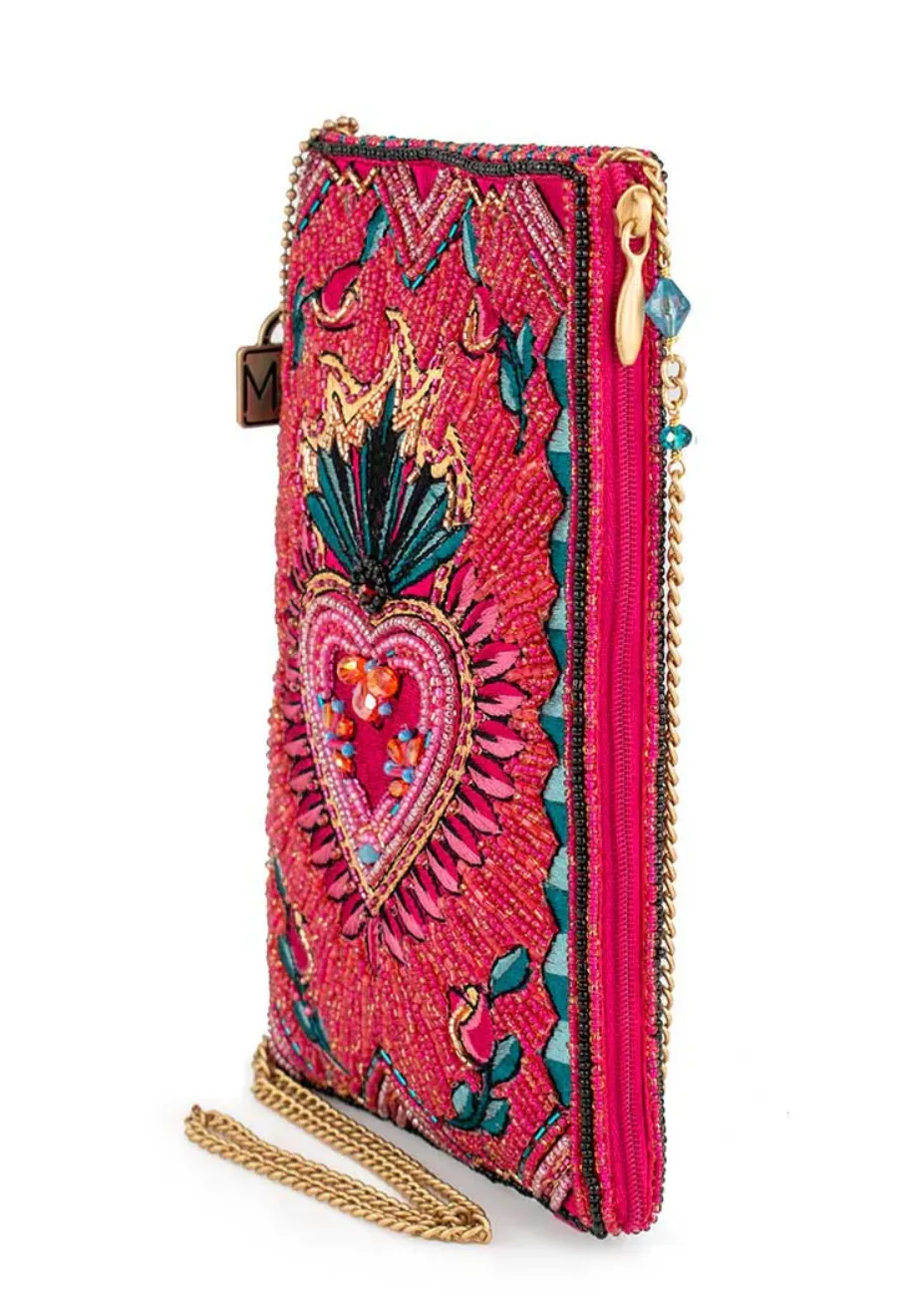 Mary Frances Pure Passion Crossbody Phone Bag