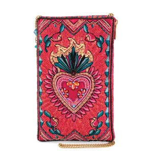 Mary Frances Pure Passion Crossbody Phone Bag
