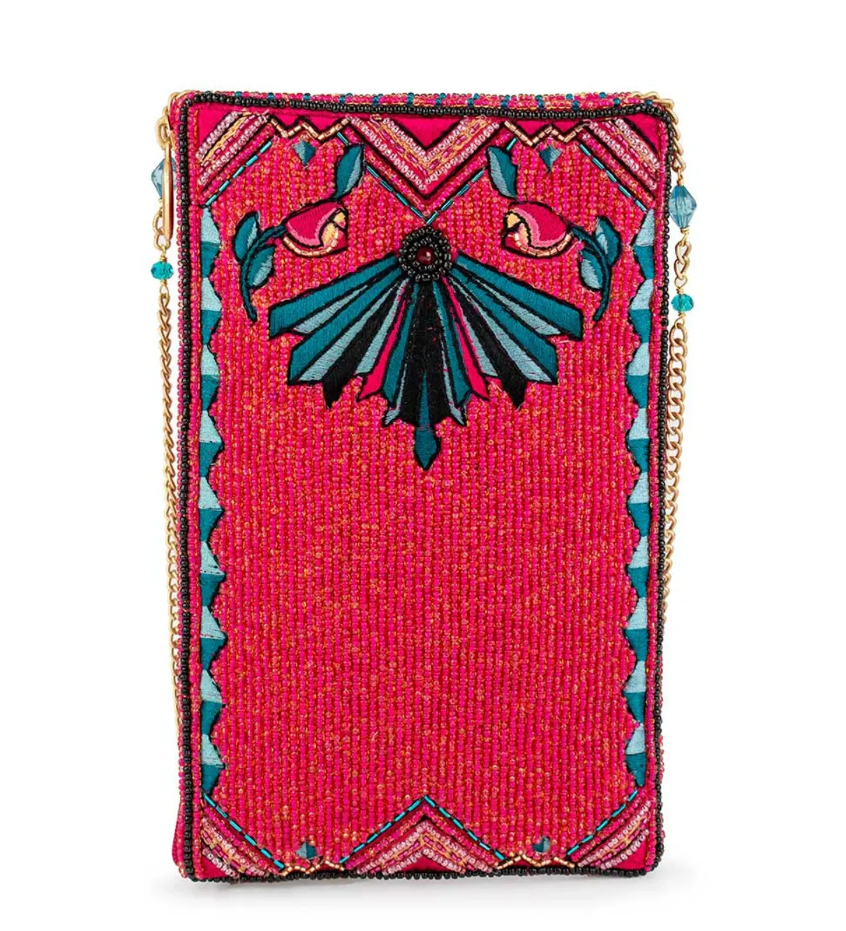 Mary Frances Pure Passion Crossbody Phone Bag