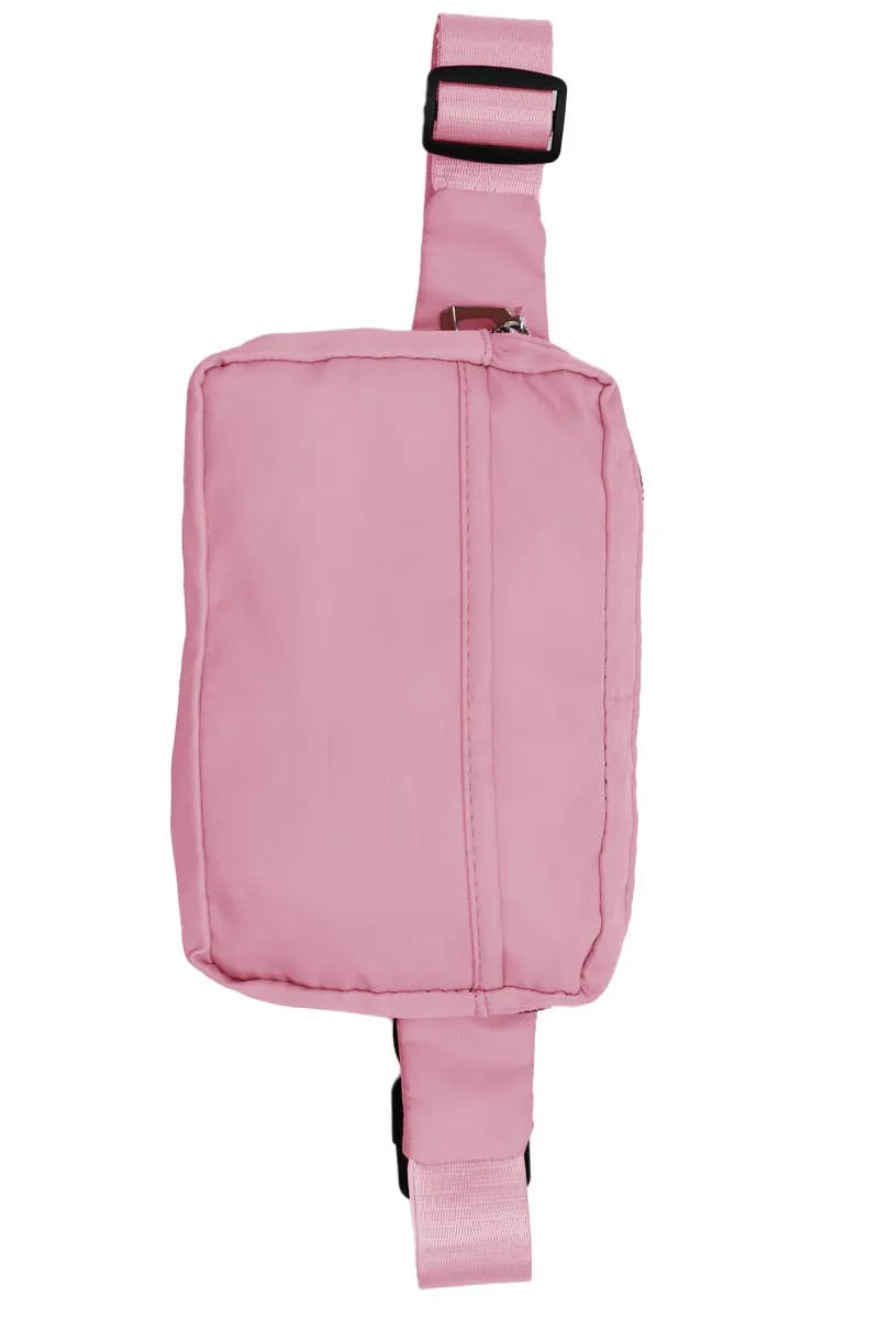Matte Pastel Belt Bum Fanny Pack