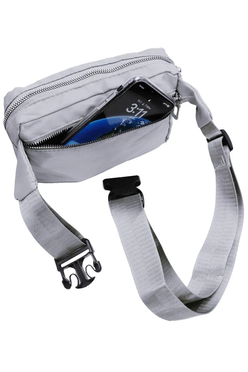 Matte Pastel Belt Bum Fanny Pack