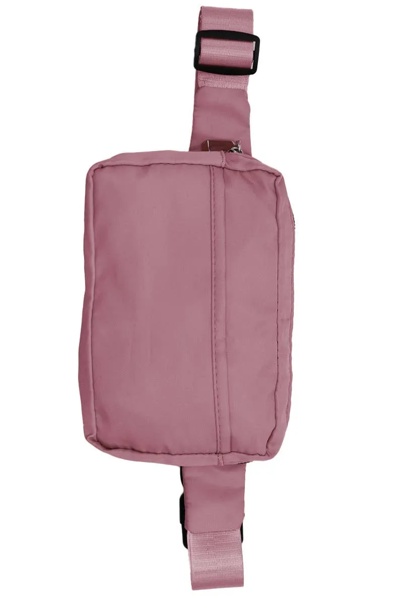 Matte Pastel Belt Bum Fanny Pack