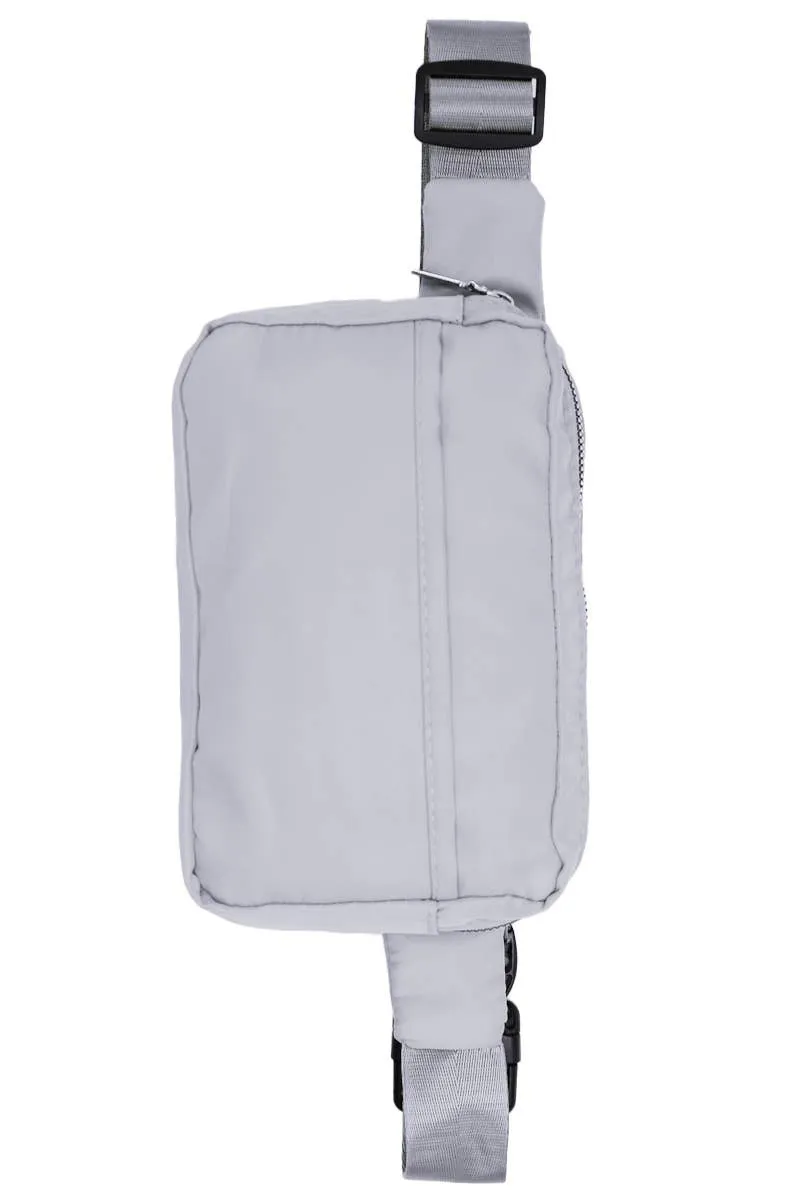 Matte Pastel Belt Bum Fanny Pack