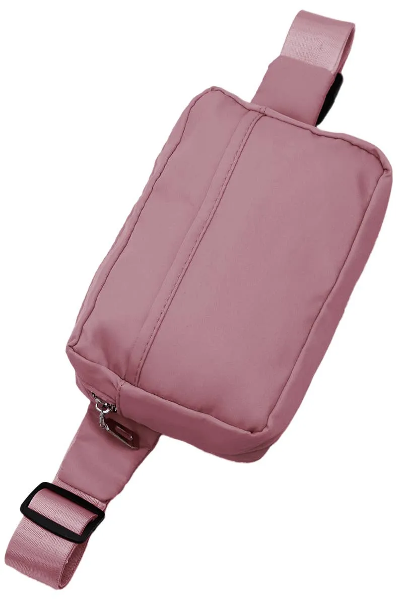 Matte Pastel Belt Bum Fanny Pack