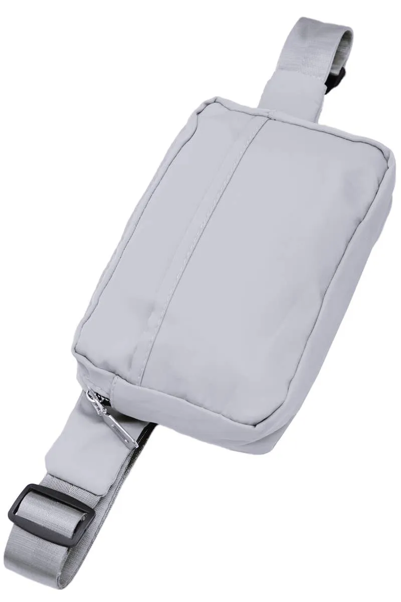 Matte Pastel Belt Bum Fanny Pack