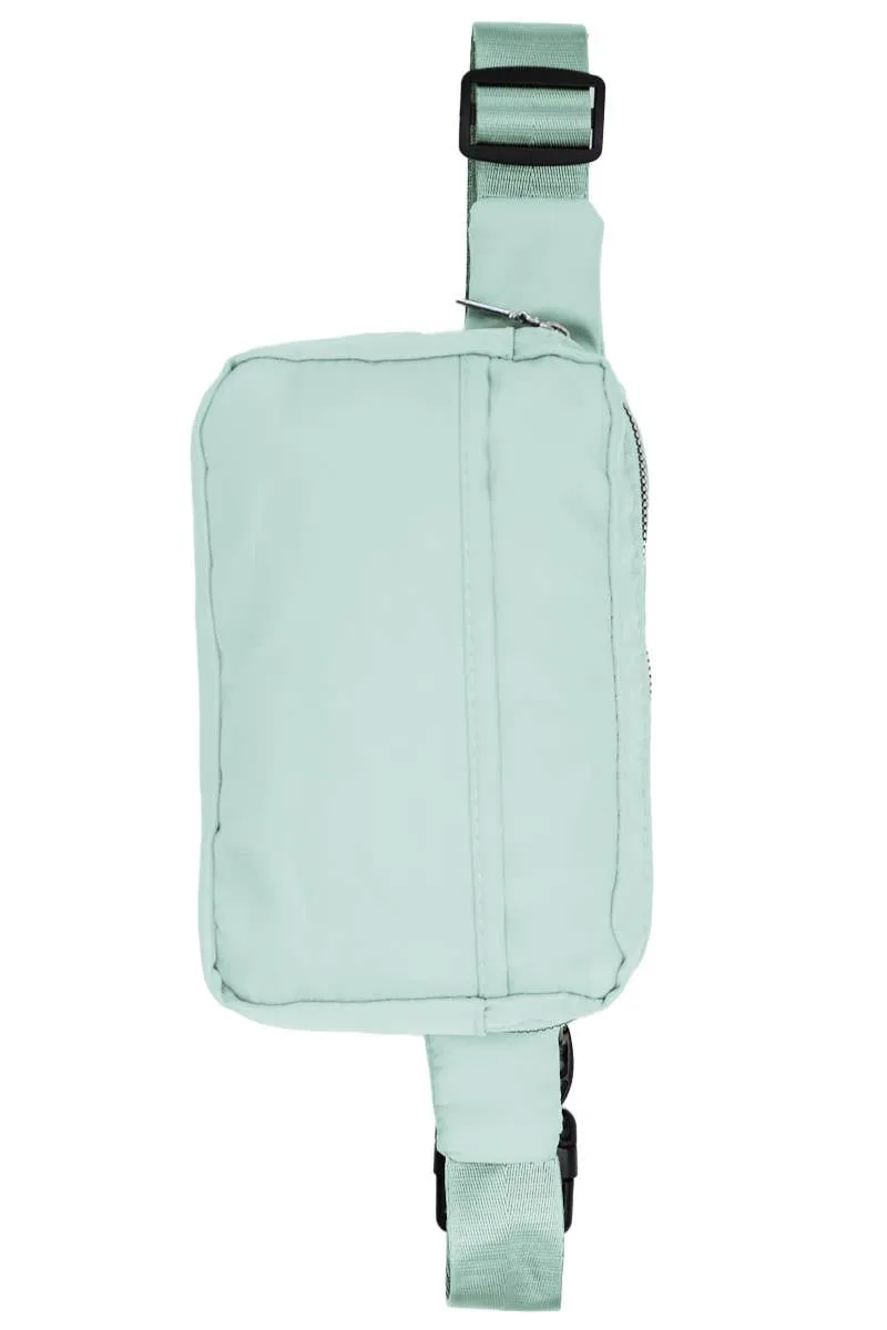 Matte Pastel Belt Bum Fanny Pack