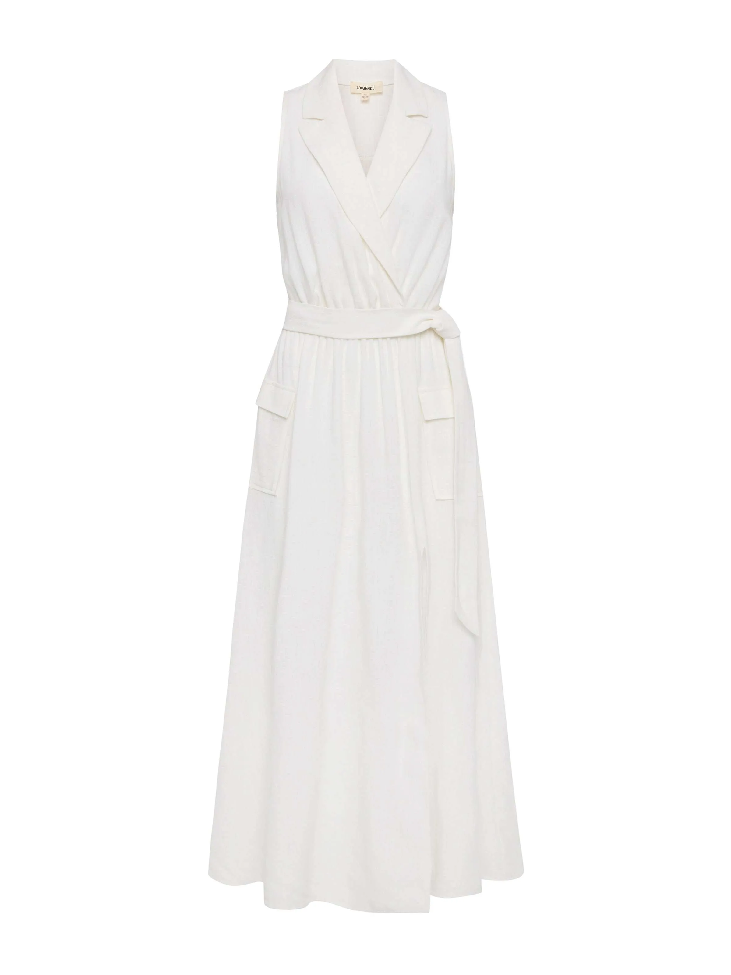 Mayer Linen-Blend Maxi Dress