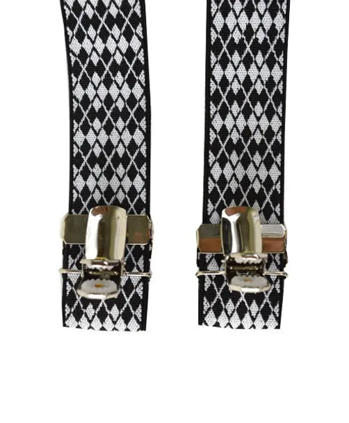 Men's Fancy Clip Suspenders