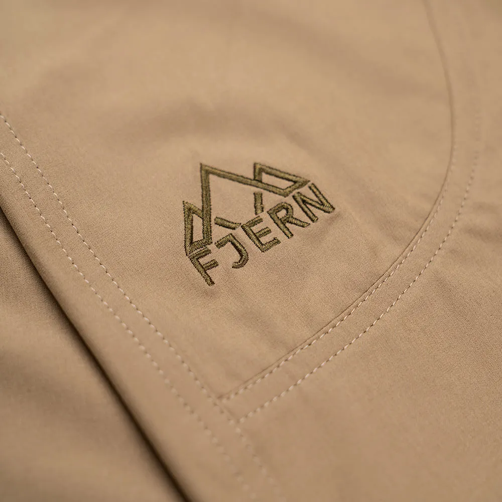 Mens Klatring Softshell Shorts (Sandstone)
