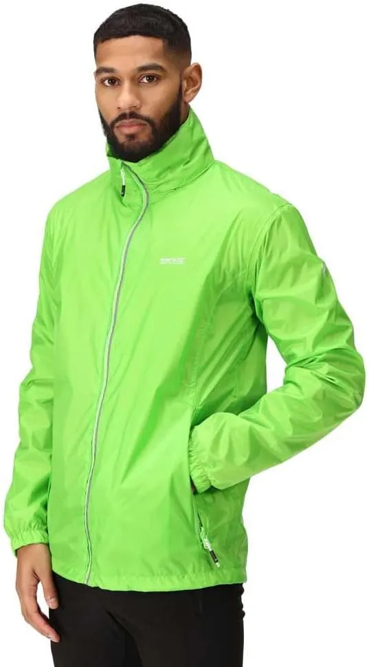 Mens Lyle IV Waterproof Breathable Packable Jacket Coat, JasmineGreen, S, Jasminegreen, Small