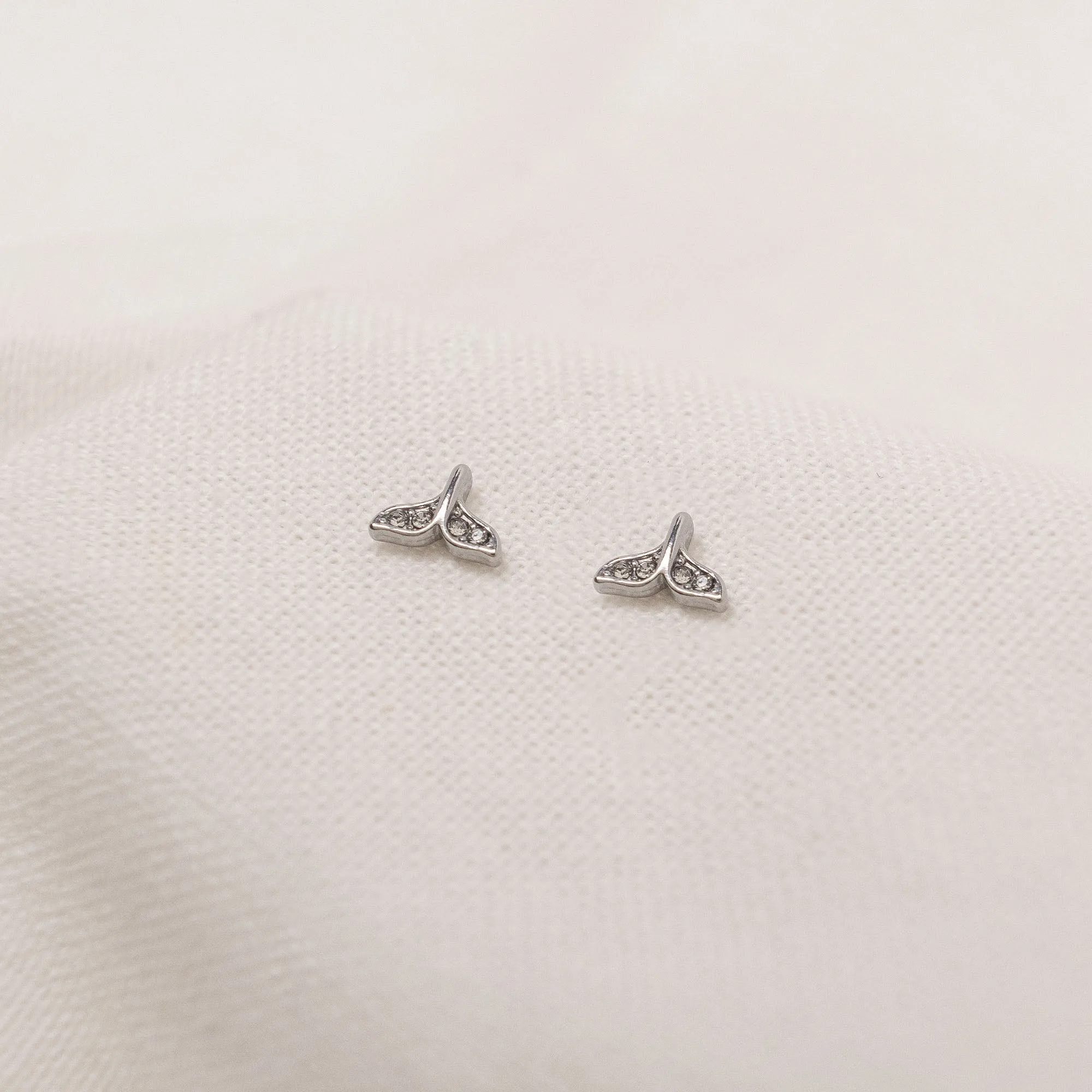 Mermaid Tail Sparkle Studs