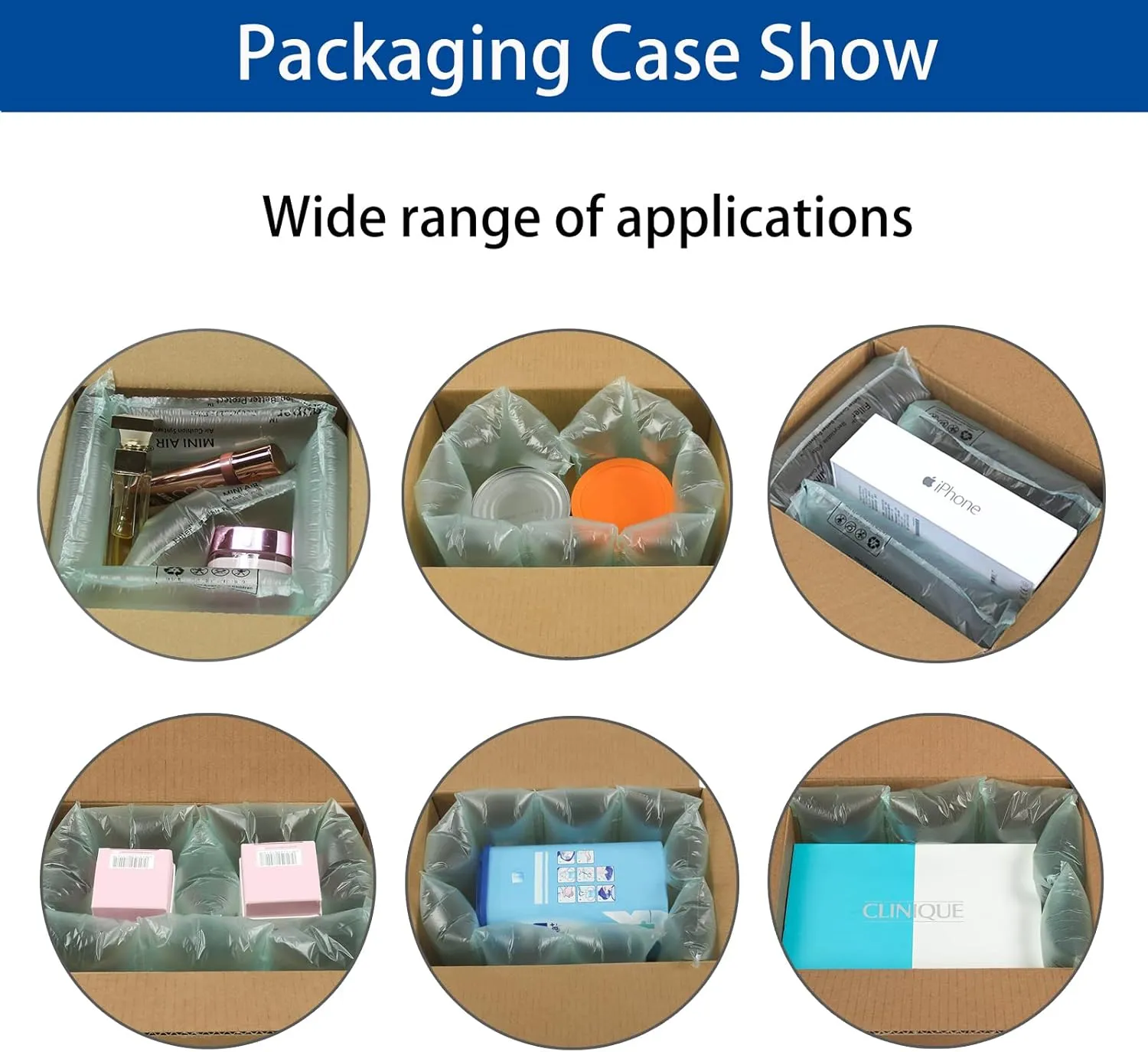 MINI AIR EASI 1 roll 8"x4" for Mini Air Easi Generation 2 Grey Machine, 4000Pcs 1312 FT Per Roll, Inflatable Packaging Air Pillow Bag
