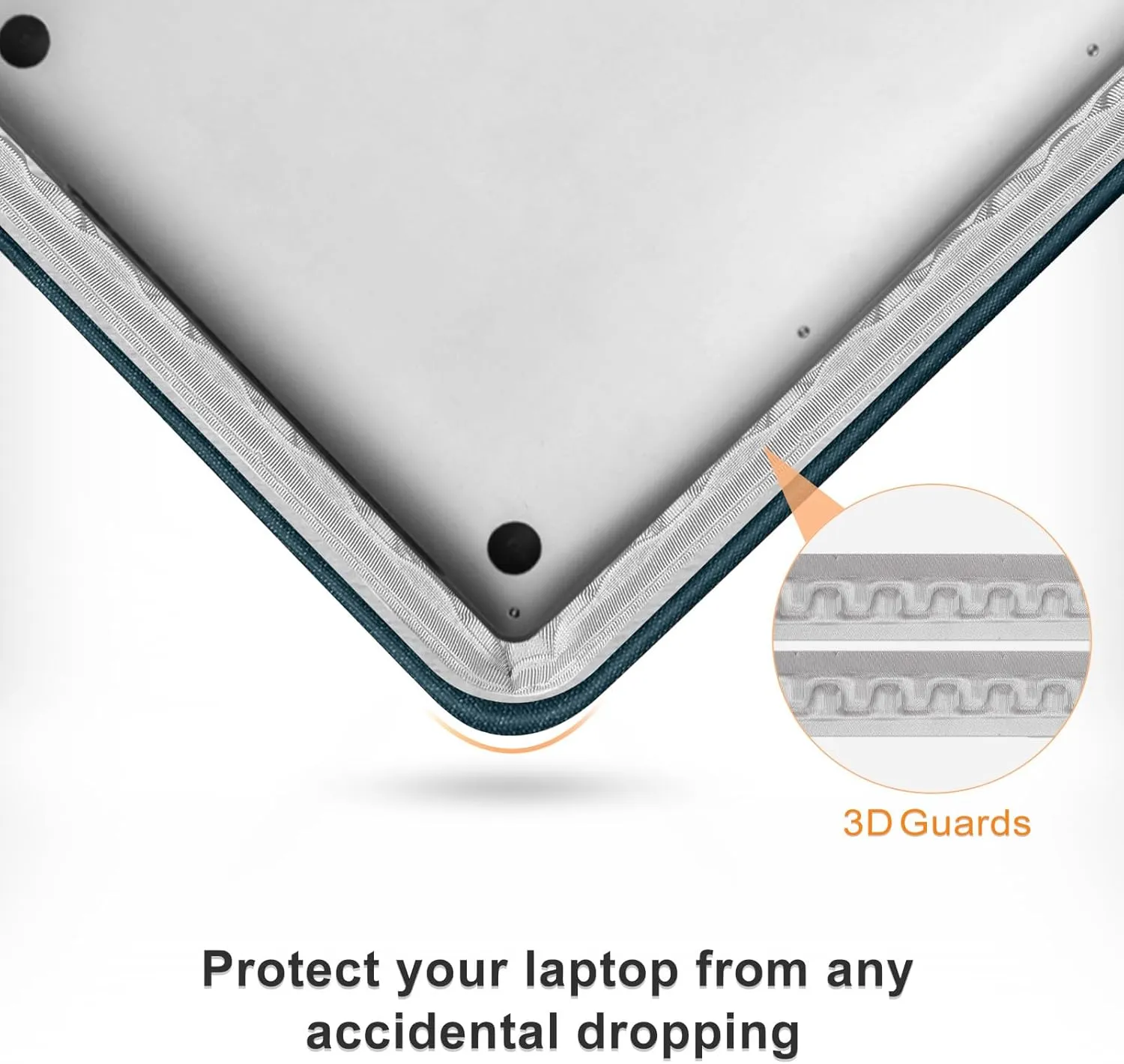 MOSISO 360 Protective Laptop Bag, 15.6 inch Computer Bag Compatible with MacBook Pro 16, HP, Dell, Asus Notebook, Side Open Sleeve with 2 Rectangle Zipper Pockets&Extendable Handle, Teal Green