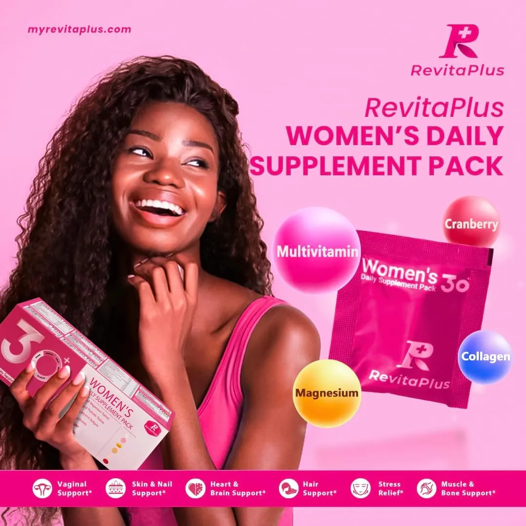 Multivitamin for Women with Vitamin A,B,C,D3,E,K2,Biotin, Collagen,Krill Oil,Cranberries Supports Energy,Wellness,Beauty and Immune - Vitamin Packs for Women Health 30 Packs