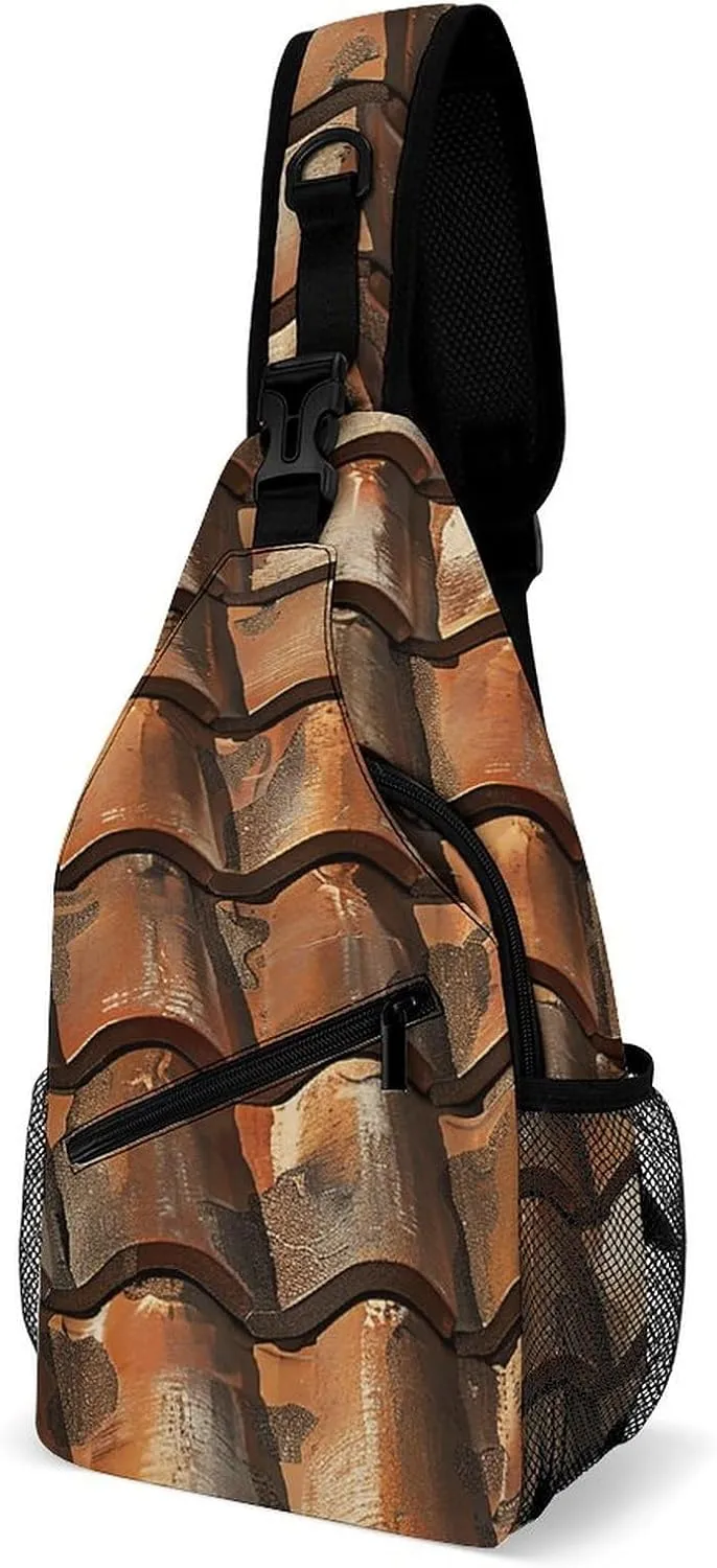 Mustard Yellow And Brown Sling Bag Crossbody Bags Cross Body Bag Fanny Packs Chest Bags Sling Purses for Travel
