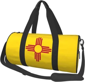 New Mexico Duffel Tote for Men and Women Backpacking Travel and Storage Shoulder Bag