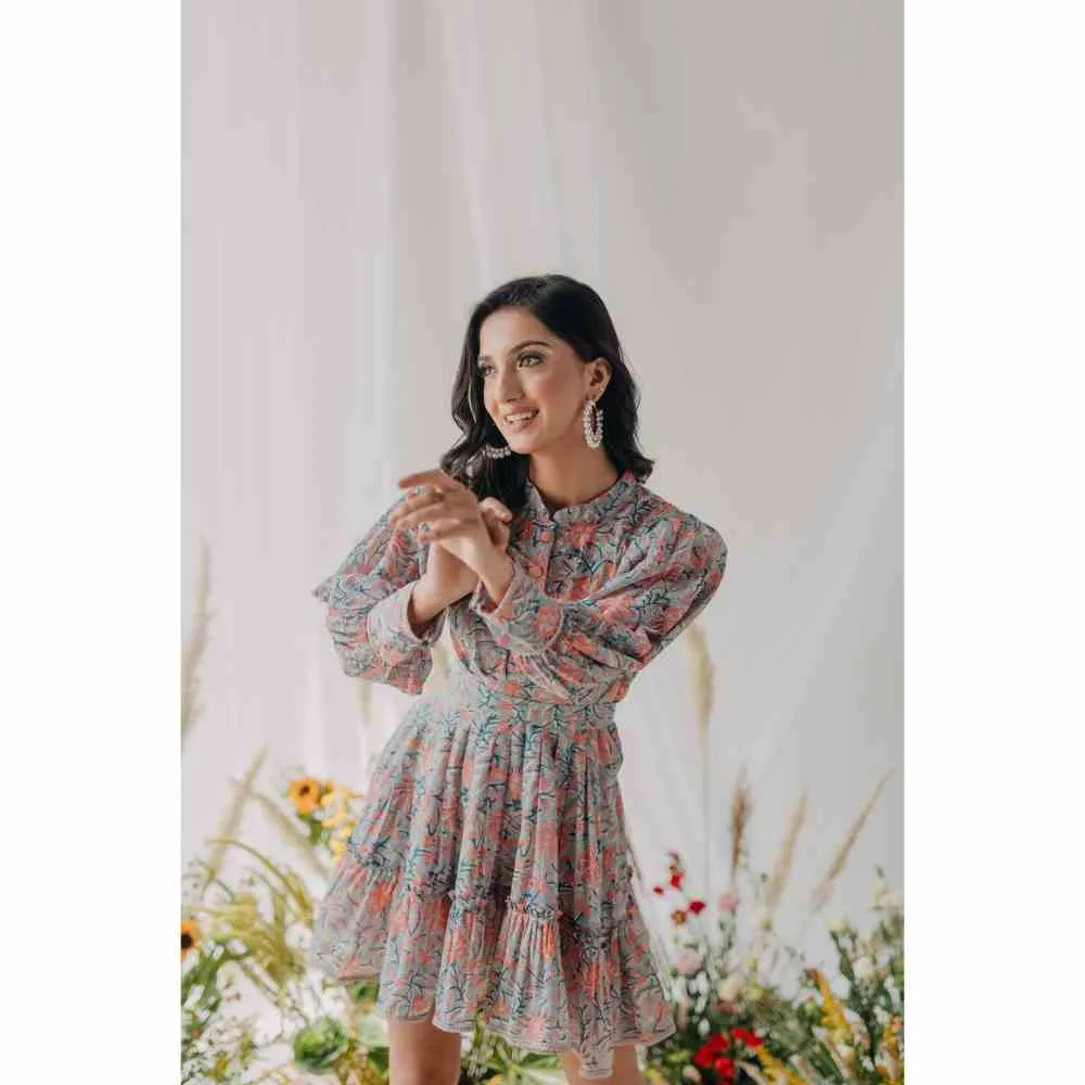 Old Marigold Tiffany Collared Dress with Belt (Set of 2)