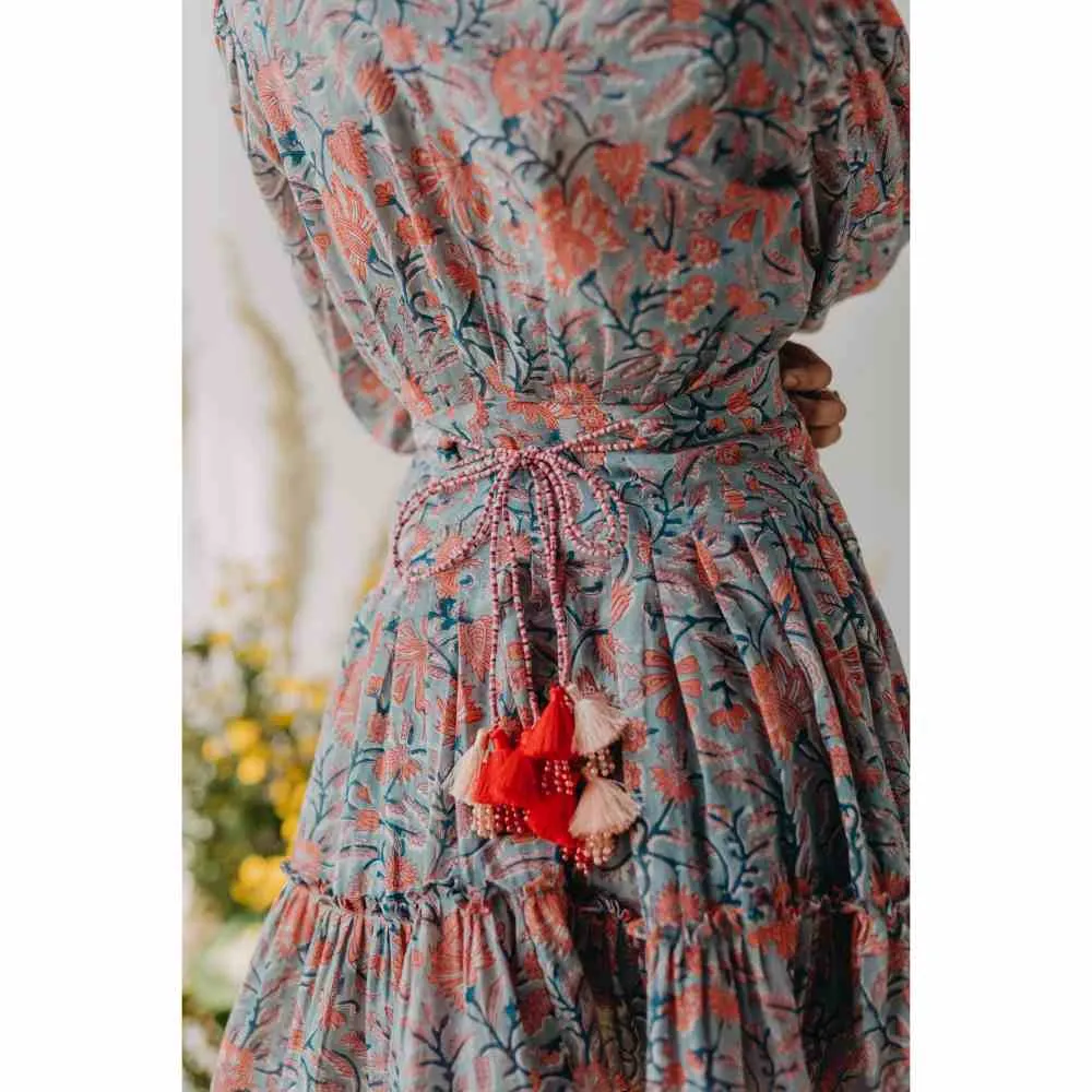 Old Marigold Tiffany Collared Dress with Belt (Set of 2)
