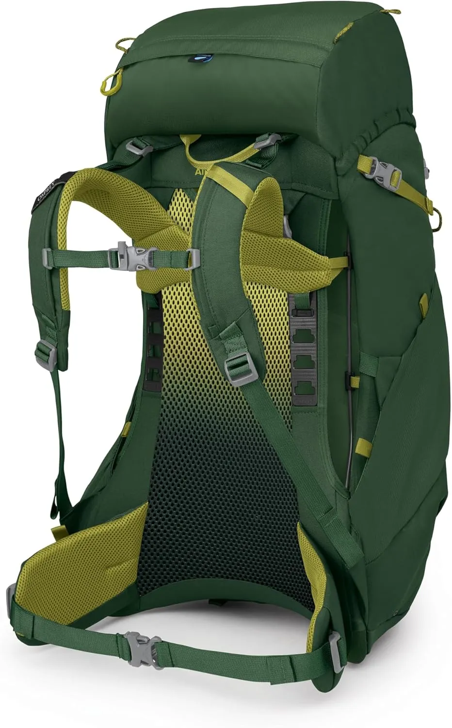 Osprey Ace 38L Kids' Backpacking Backpack, Green Canopy