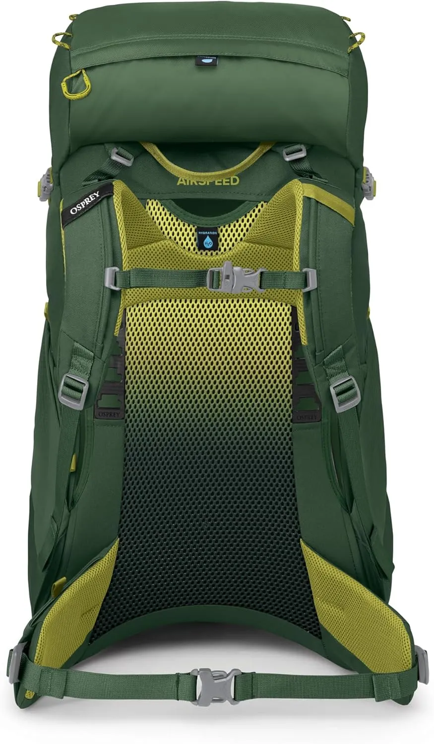 Osprey Ace 38L Kids' Backpacking Backpack, Green Canopy