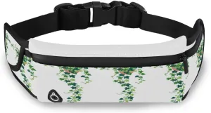 Oyihfvs Adjustable Running Belt, Fanny Pack Waist Pack, Runners Bag, Sports Hiking Fitness Exercise Gym Pouch for Women Men Accessories