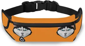 Oyihfvs Adjustable Running Belt, Fanny Pack Waist Pack, Runners Bag, Sports Hiking Fitness Exercise Gym Pouch for Women Men Accessories