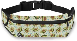 Oyihfvs Adjustable Running Belt, Fanny Pack Waist Pack, Runners Bag, Sports Hiking Fitness Exercise Gym Pouch for Women Men Accessories
