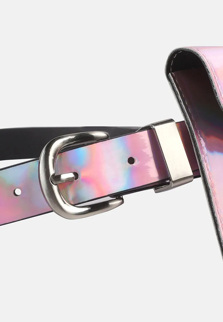 Patent Envelop Fanny Pack