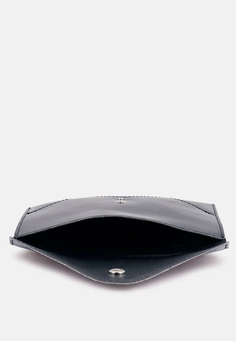 Patent Envelop Fanny Pack
