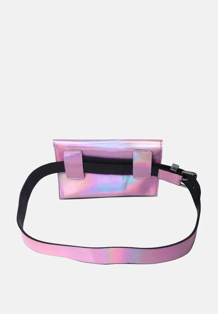 Patent Envelop Fanny Pack